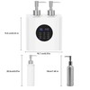 Elitzia Dual Bottle Massage Oil Warmer Smart Touch Control Lotion