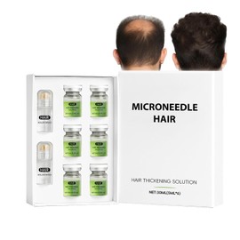 Suero de Crecimiento de Los Pelos, Tratamiento Avanzado de Crecimiento del Cabello,SéRum para el Crecimiento del Cabello, Tratamiento para MáS Gruesos, Fortalece Las RaíCes, con Esencia*6 (1PC)