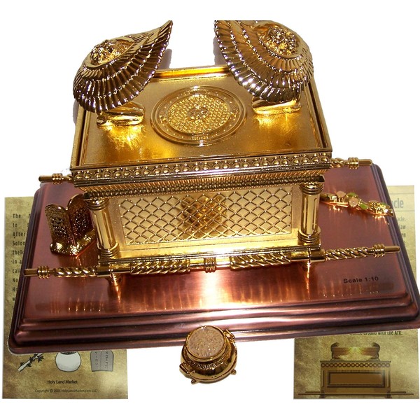 The Ark of The Covenant Gold Plated with Ark Contents