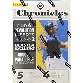 2021 Panini Chronicles Baseball 4-Pack Blaster Box Factory Sealed