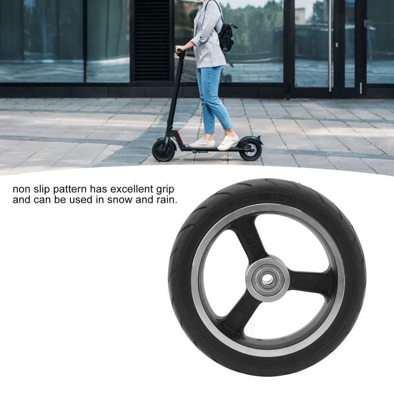 5.5x2 Electric Scooter Rear Tire Wheel with Aluminum Alloy Hub