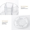 360° Rotating Makeup Organizer Clear Lazy Susan Organizer for Vanity,