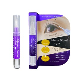 NATURA BLANC Habits to the Twin Side While Sleeping, Easy To Apply, Inus Double Night, Pencil, Double Eyelid, Double Eyelid, For Night, Large Capacity, Spatula, Natural Lid