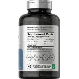 Acido Alfa Lipoico Premium 240 Cápsulas 600mg Eg A85 Sabor ND