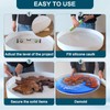 Large Epoxy Resin Table Molds,16" Reusable Deep Round Detachable Molds