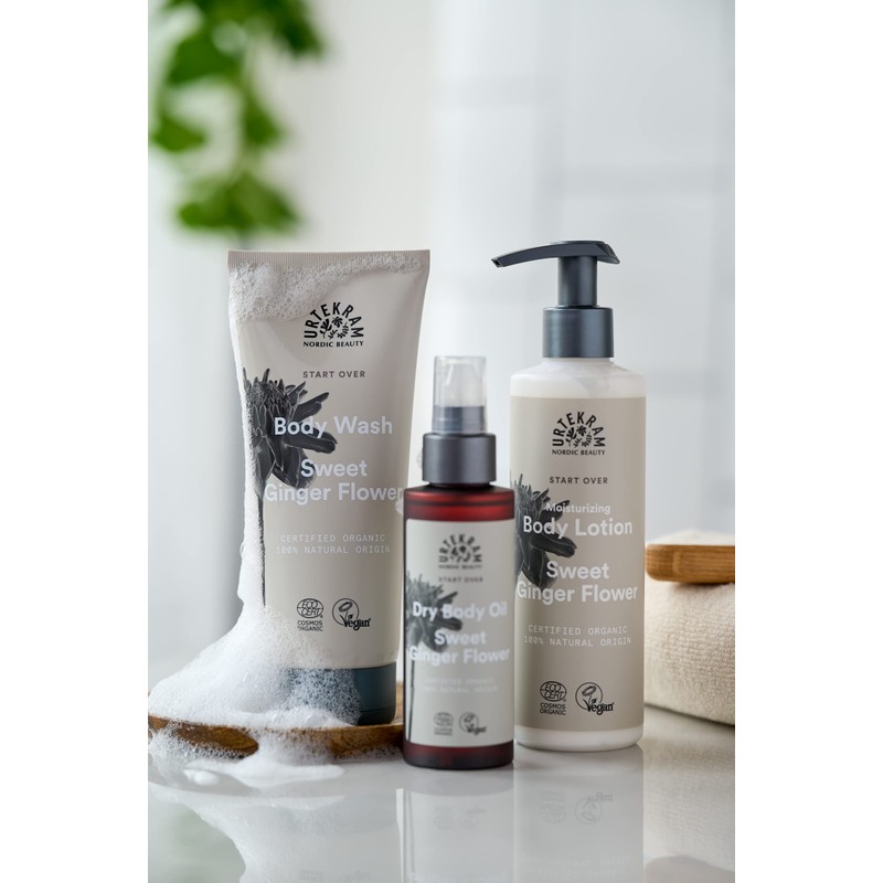 Urtekram Sweet Ginger Flower - Start Over Shower Gel 200