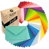 Japun 50 Coloured Envelopes (2 x 25 Colours) DIN B6