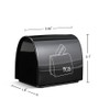 THE GROOMING SOCIETY Razor Blade Storage Bank & Disposal Case,