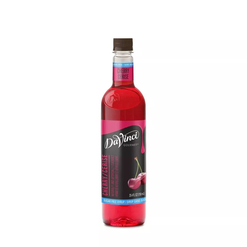 DaVinci Gourmet Sugar Free Cherry Syrup 750 mL 25.4 FL