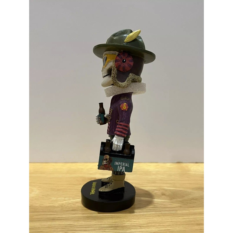 New Belgium Voodoo Ranger Bobblehead Memorabilia IPA Beer Skull Bar