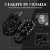 IUVWISN Wider Footpegs CNC for Surron LBX/E-Ride Pro SS/SR/S, Dirt