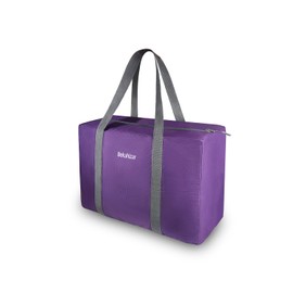 Bekahizar 25L Lightweight Travel Bag Overnight Bags Travel Luggage Sports Bag Travel Duffel Hand Luggage for Sports Travel Gym Holiday, purple, Comfortable