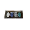 L.A. Colors Glitter Eyeshadow Palette Mysterious, 1 Count