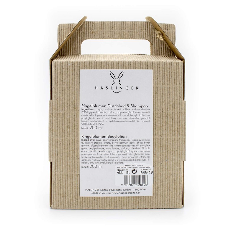 Marigolds Shower Bath & Shampoo and Body Lotion in Gift