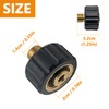 Fai Top Pressure Washer 1/4" Foam Cannon Adapter Female Snow