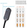 9 LEDs Clip On Book Light USB Rechargeable Reading Light