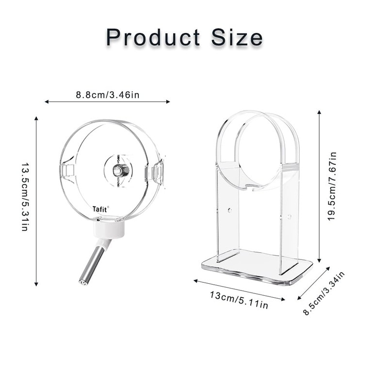 Marchul Hamster Water Bottle with Stand No Drip Water Dispenser