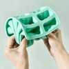 Ice Cream Mould 10 Grids Food Grade Silicone Non Stick