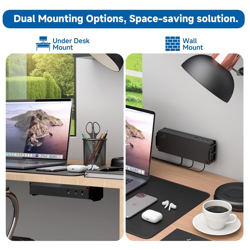 CaSZLUTION Acrylic Mount for Lenovo ThinkPad Universal Thunderbolt 4 Dock