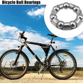 X AUTOHAUX 4.76mm x 7 Ball Bearings Cages Crank Bearings Wheel Bearing Retainer for Bicycle
