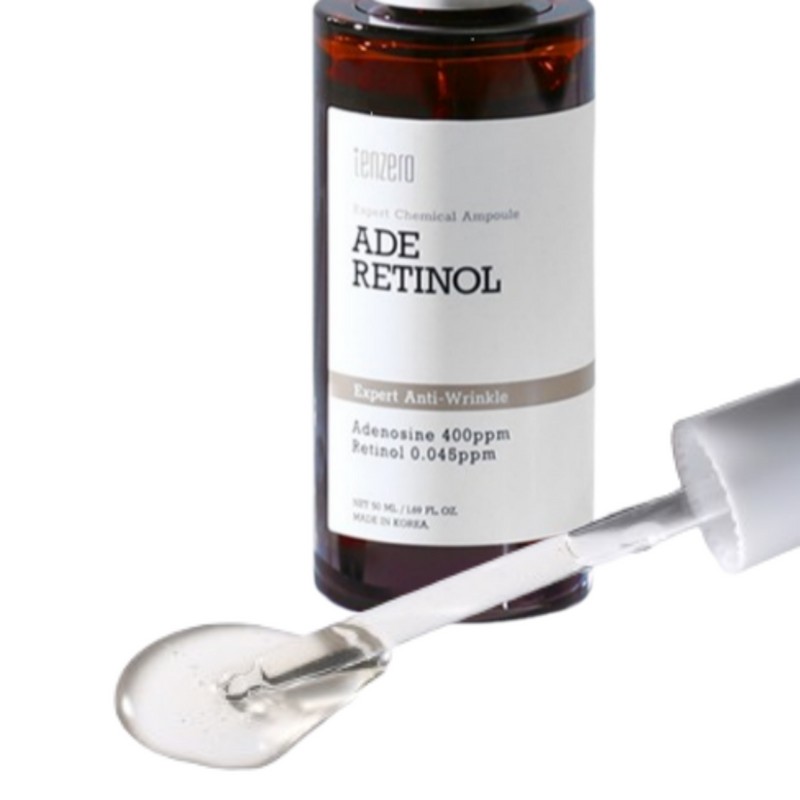 Tenzero Aderetinol Chemical Ampoule 50ml Wrinkle Improvement Whitening Elasticity Nano