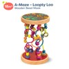 B. toys – Loopty Lo Wooden Rolling Toy – Developmental