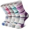 Anlisim Merino Wool Hiking Socks for Women Thermal Winter Warm