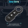 X AUTOHAUX Car Key Case for Fiat 3 Buttons Remote