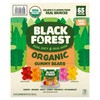 Black Forest USDA Organic Gummy Bears - 65 Pouches -