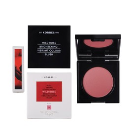 Korres Wild Rose Brightening Vibrant Colour Blush No 24 Dusty Rose, 5.5gr