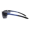 PASTL Bifocal Reading Sunglasses Mens Half Rim Wrap Sport Reader