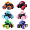 6 Pack Monster Truck Toys - Friction Powered Toy Cars