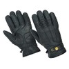 Texpeed Men's Leather Motorcycle Gloves - Biker Winter Warm Gloves