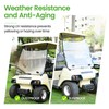 10L0L Golf Cart Windshield for Club Car DS 2000.05-UP |