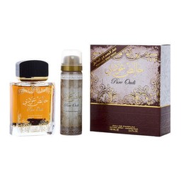 Lattafa Pure Oudi 2Pc Set 3.4 Oz Eau De Parfum Spray Unisex