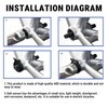 Candeon Ebike PAS Sensor, Electric Pedal Sensor Speed Sensor, 12