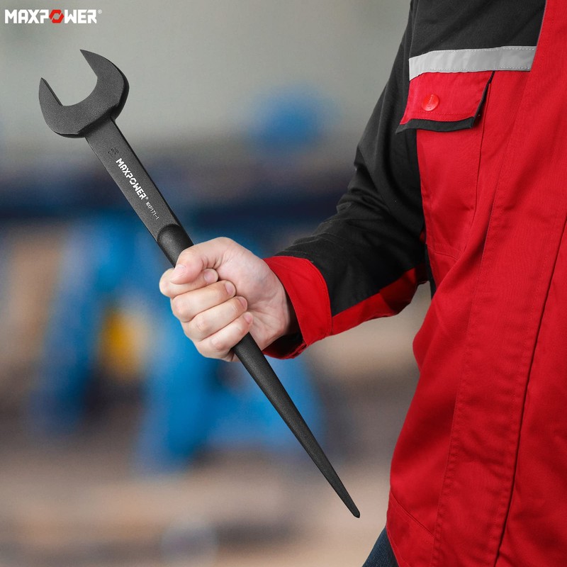 MAXPOWER Spud Wrench, 1-5/8 inch Nominal Opening