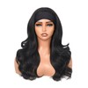 Long Wavy Headband Wigs for Women, Glueless Wear and Go
