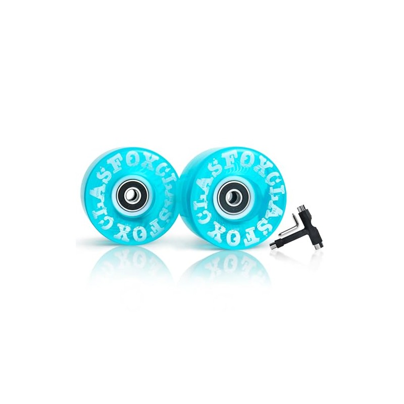 78A Ruedas para patines cuádruples de 65 x 35 mm