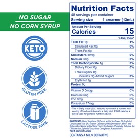 SPLENDA Single Serve Coffee Creamer Cups, Sugar Free French Vanilla, 48 Count