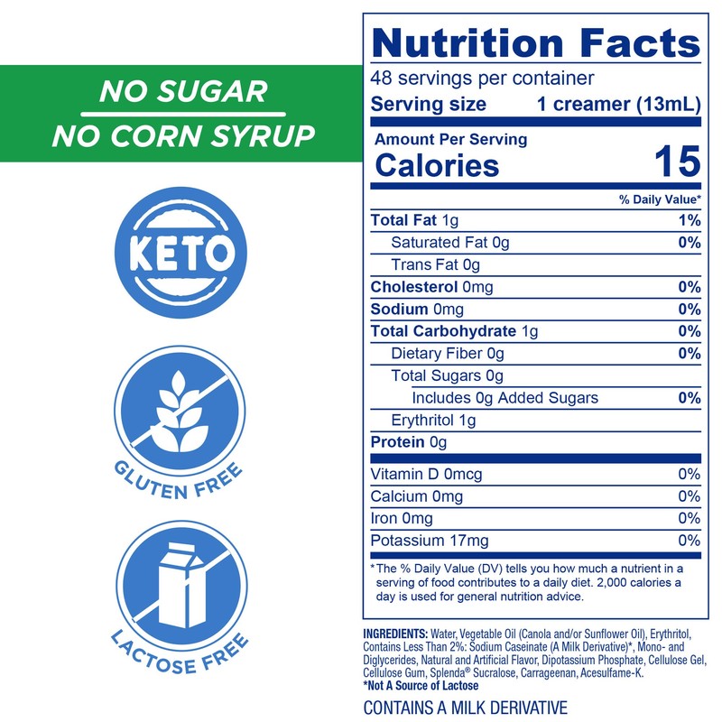 SPLENDA Single Serve Coffee Creamer Cups, Sugar Free French Vanilla,