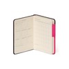 Legami - My Notebook, 6 mm Lined Notebook, Raspberry, Small,