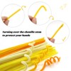 TOAOB 200pcs Pipe Cleaners Crafts Supplies Set Includes 100pcs Yellow