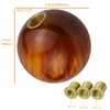 Arenbel 5 Speed Shifter Knobs Car Shift Ball Handle Gear