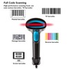 1D Barcode Scanner High Accuracy Fast Decoding Ergonomic USB Wired