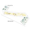 Mummy to Be Sash with 25Pcs Baby Shower Photo Props
