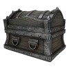 Ebros Gift Caribbean Barbarian Pirate Davy Jones Spiked Treasure Chest