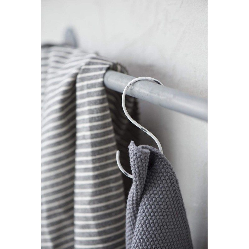 IB Laursen Mynte Hand Towel Dark Grey Knitted W 40