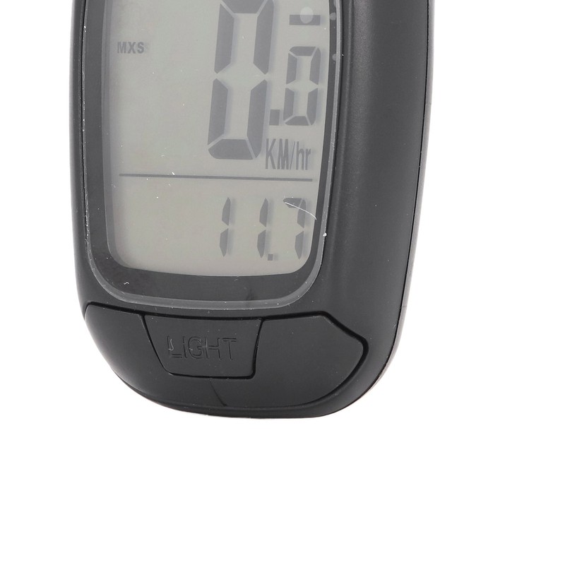 Bike Computer IP64 Waterproof Large LCD Backlit Display Cycling Speedometer