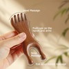 TECHPLUS 2Pcs Manual Scalp Massager - Sandalwood Massager Tool for